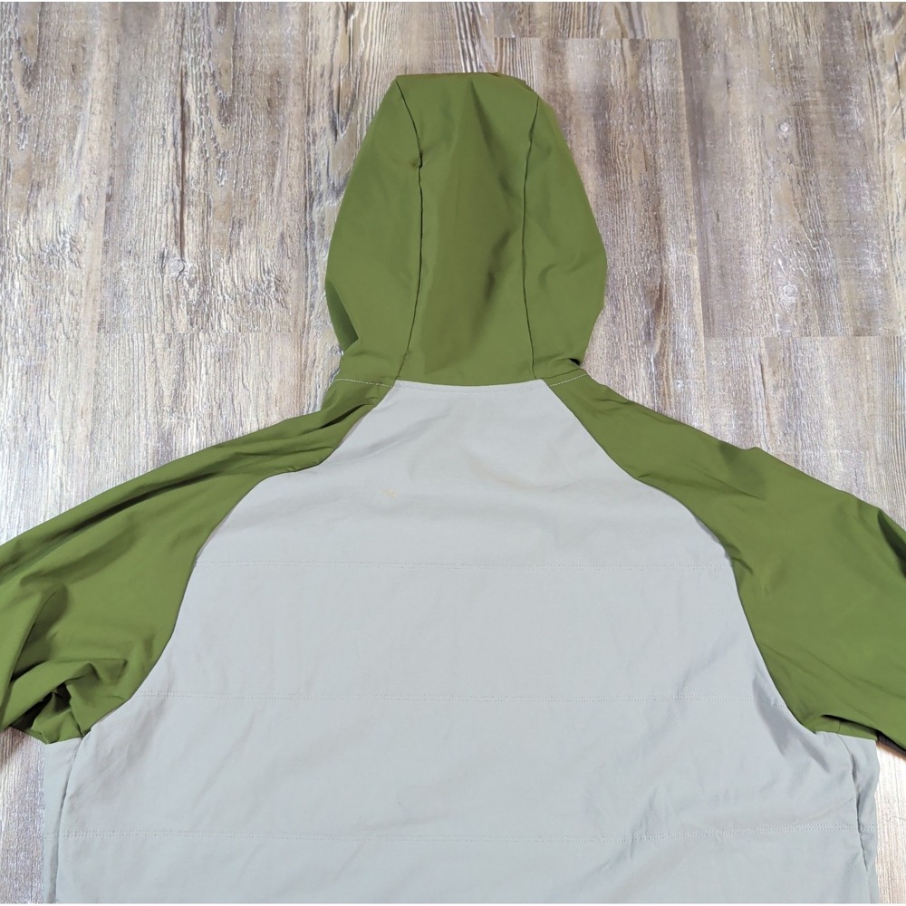 Patagonia Jacket Mens XL Snap Dry Hoody Insulated Full Zip Fishing Outdoor Green - Picture 15 of 16